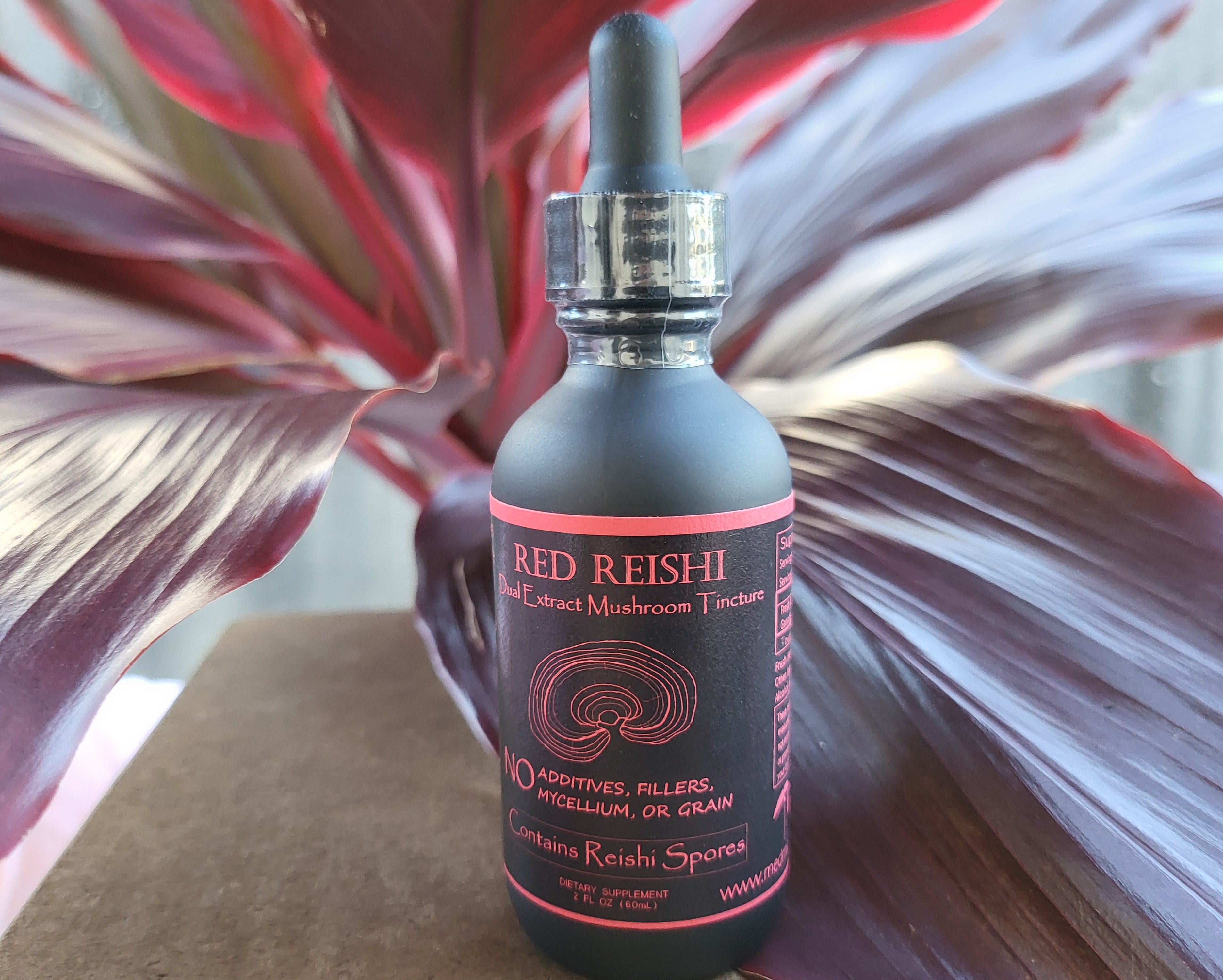 Red Reishi Dual Extract Tinctures image 1